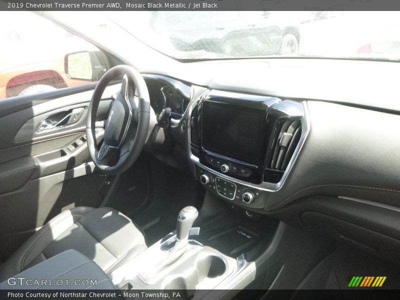 Mosaic Black Metallic / Jet Black 2019 Chevrolet Traverse Premier AWD