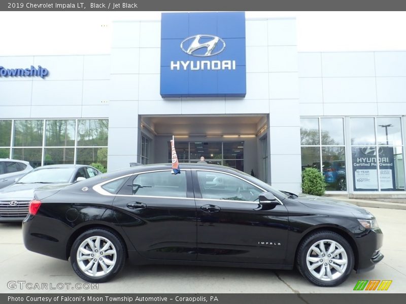 Black / Jet Black 2019 Chevrolet Impala LT