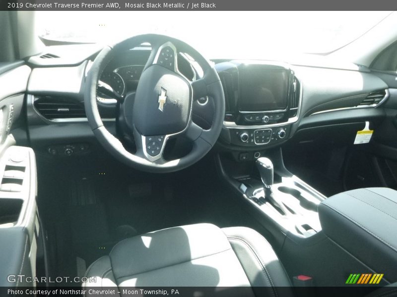 Mosaic Black Metallic / Jet Black 2019 Chevrolet Traverse Premier AWD