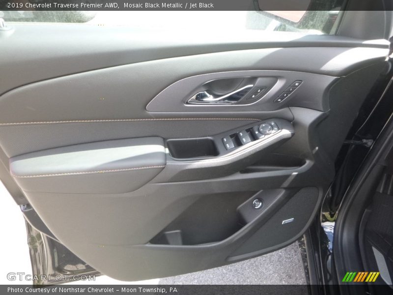 Mosaic Black Metallic / Jet Black 2019 Chevrolet Traverse Premier AWD