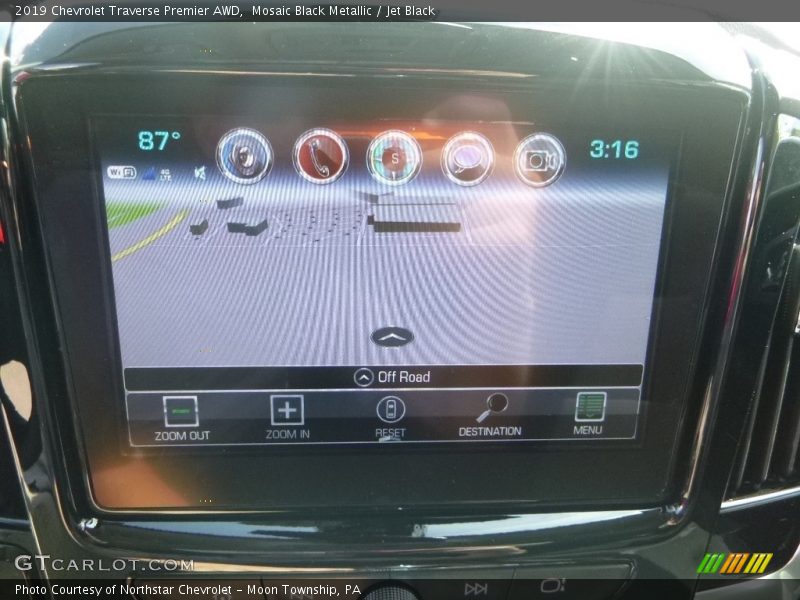 Mosaic Black Metallic / Jet Black 2019 Chevrolet Traverse Premier AWD