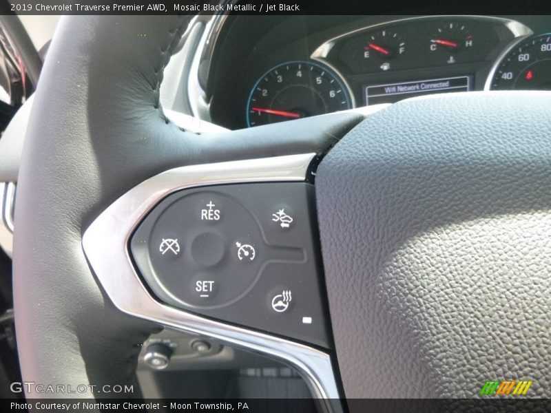 Mosaic Black Metallic / Jet Black 2019 Chevrolet Traverse Premier AWD