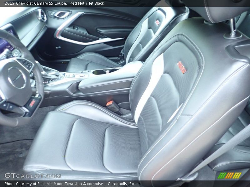 Front Seat of 2019 Camaro SS Coupe