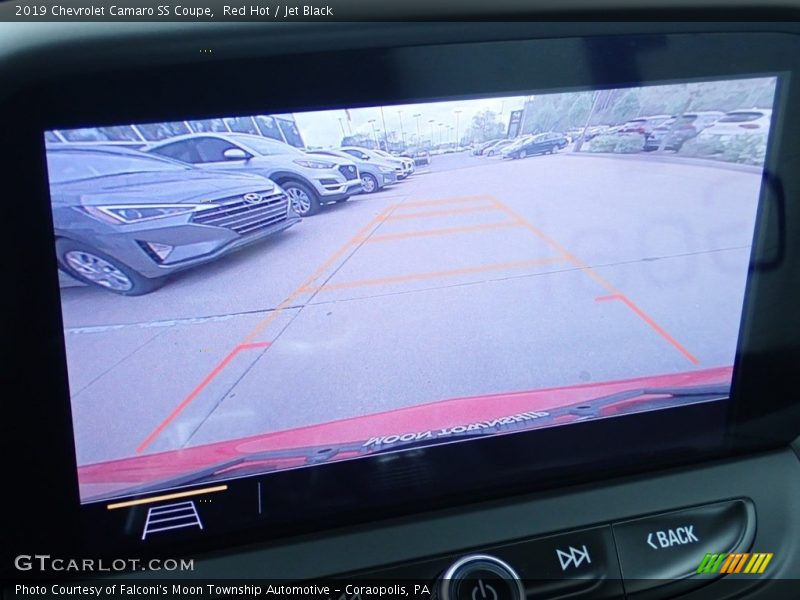 Red Hot / Jet Black 2019 Chevrolet Camaro SS Coupe