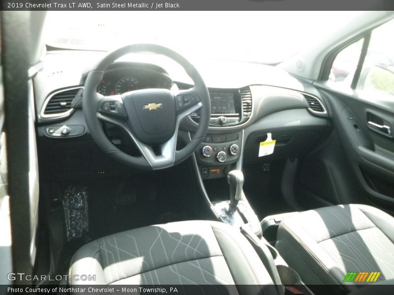 Satin Steel Metallic / Jet Black 2019 Chevrolet Trax LT AWD
