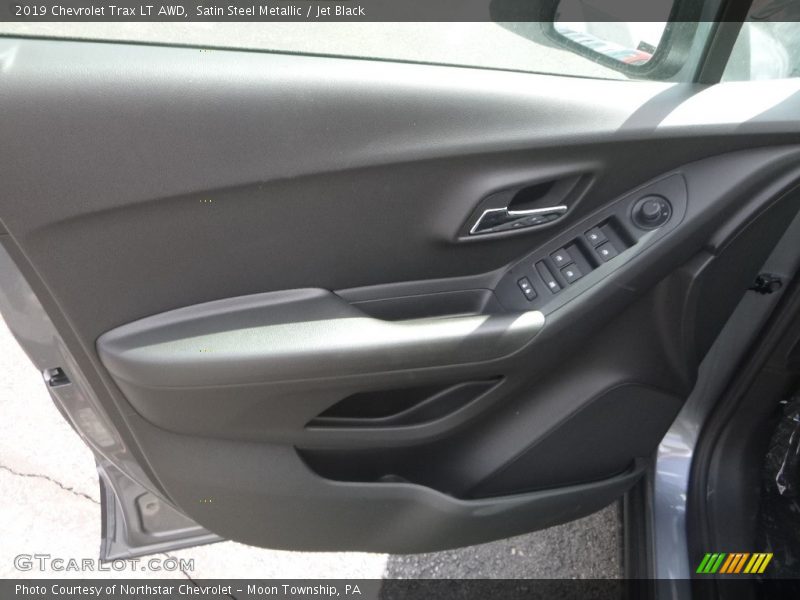 Satin Steel Metallic / Jet Black 2019 Chevrolet Trax LT AWD