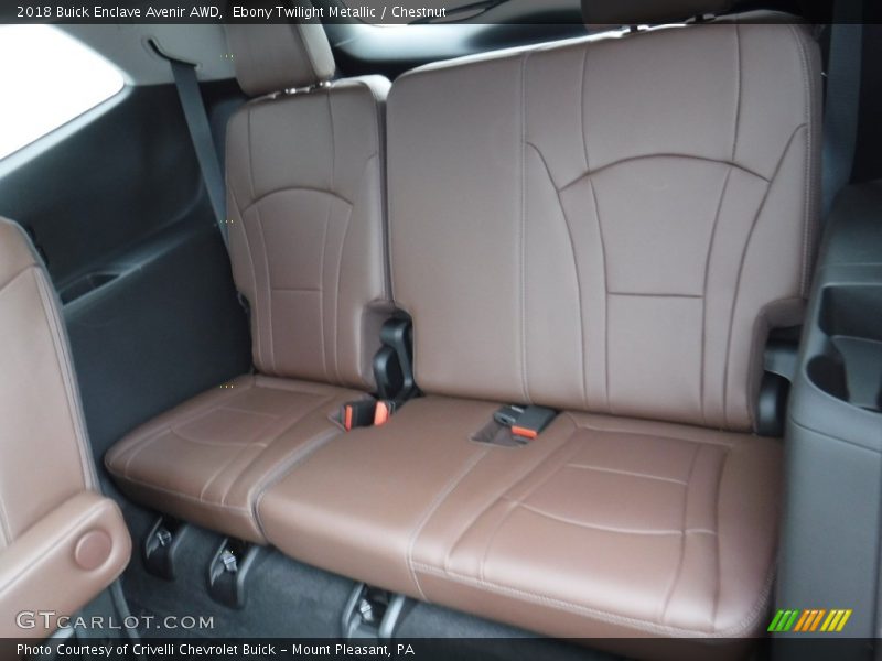 Ebony Twilight Metallic / Chestnut 2018 Buick Enclave Avenir AWD