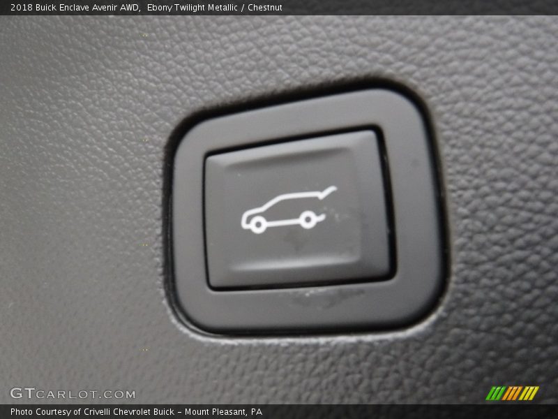 Ebony Twilight Metallic / Chestnut 2018 Buick Enclave Avenir AWD