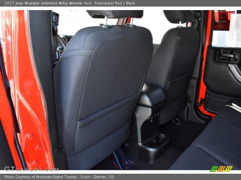 Firecracker Red / Black 2017 Jeep Wrangler Unlimited Willys Wheeler 4x4