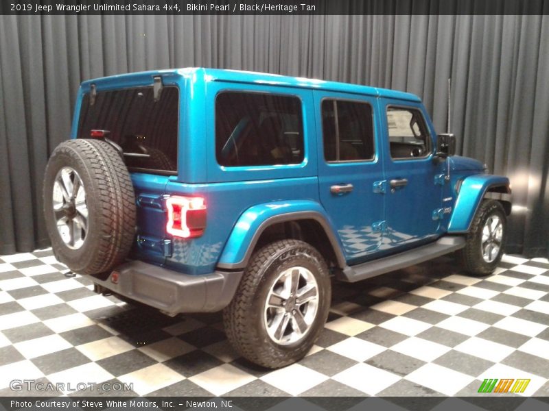 Bikini Pearl / Black/Heritage Tan 2019 Jeep Wrangler Unlimited Sahara 4x4