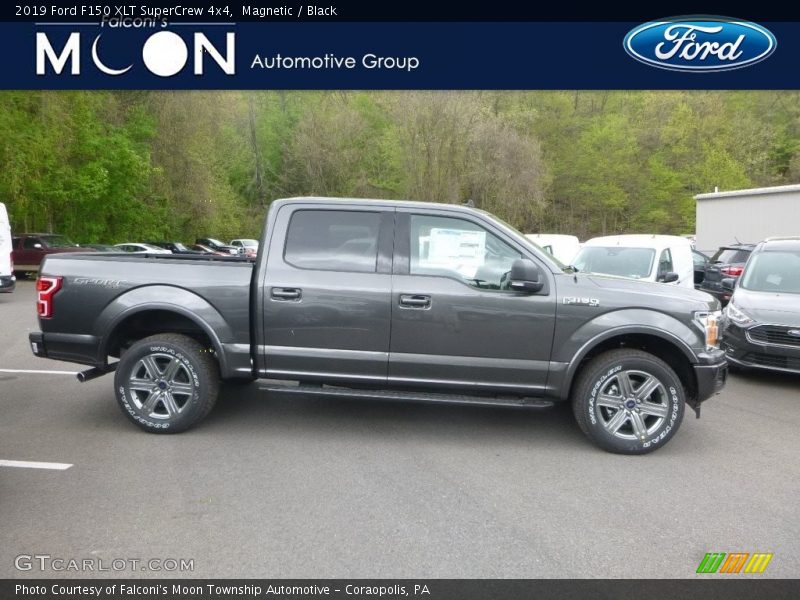 Magnetic / Black 2019 Ford F150 XLT SuperCrew 4x4