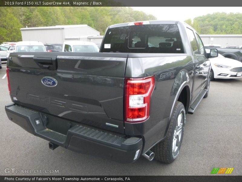Magnetic / Black 2019 Ford F150 XLT SuperCrew 4x4