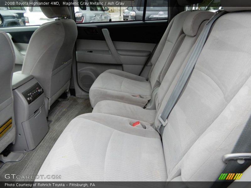 Magnetic Gray Metallic / Ash Gray 2008 Toyota Highlander 4WD