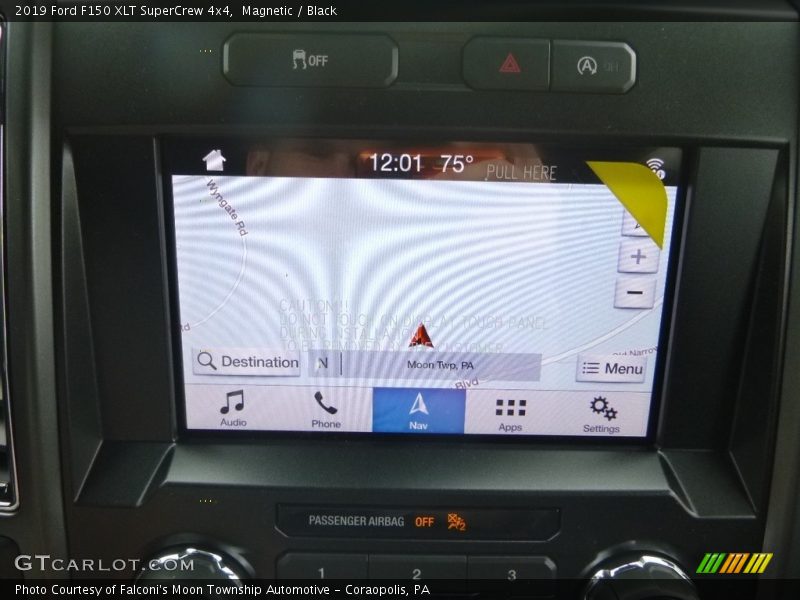 Magnetic / Black 2019 Ford F150 XLT SuperCrew 4x4