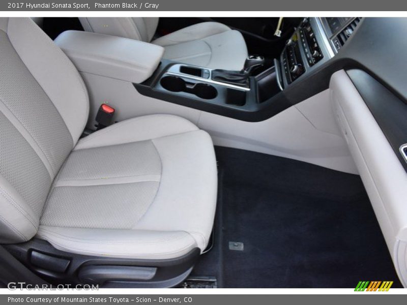 Phantom Black / Gray 2017 Hyundai Sonata Sport