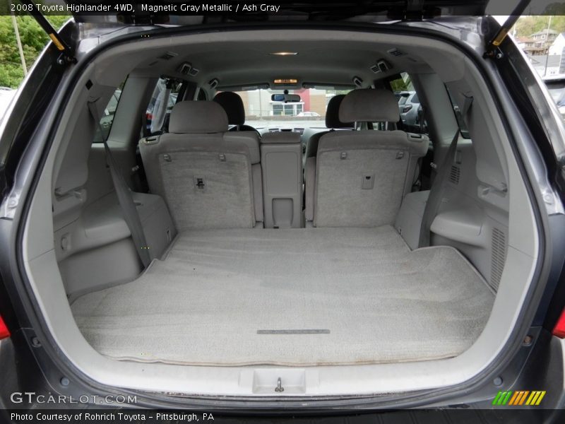 Magnetic Gray Metallic / Ash Gray 2008 Toyota Highlander 4WD