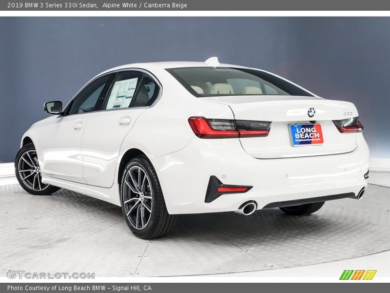 Alpine White / Canberra Beige 2019 BMW 3 Series 330i Sedan