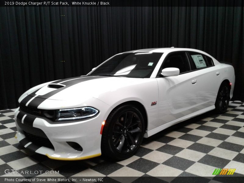 White Knuckle / Black 2019 Dodge Charger R/T Scat Pack