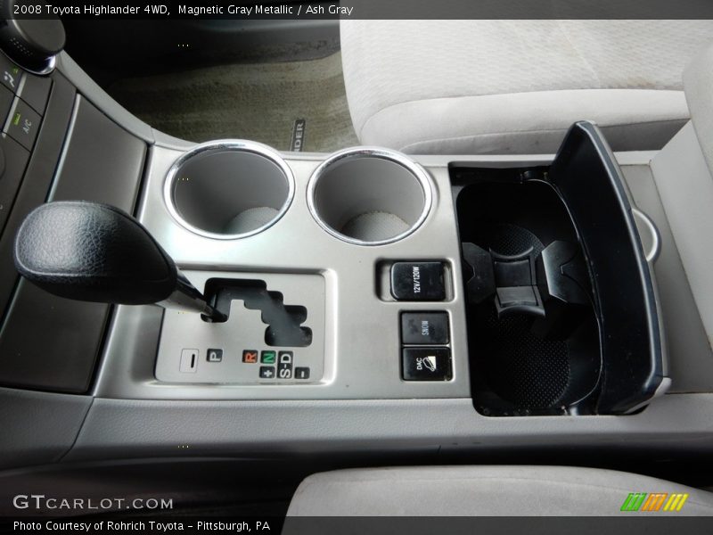 Magnetic Gray Metallic / Ash Gray 2008 Toyota Highlander 4WD