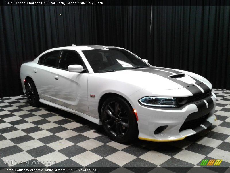 White Knuckle / Black 2019 Dodge Charger R/T Scat Pack