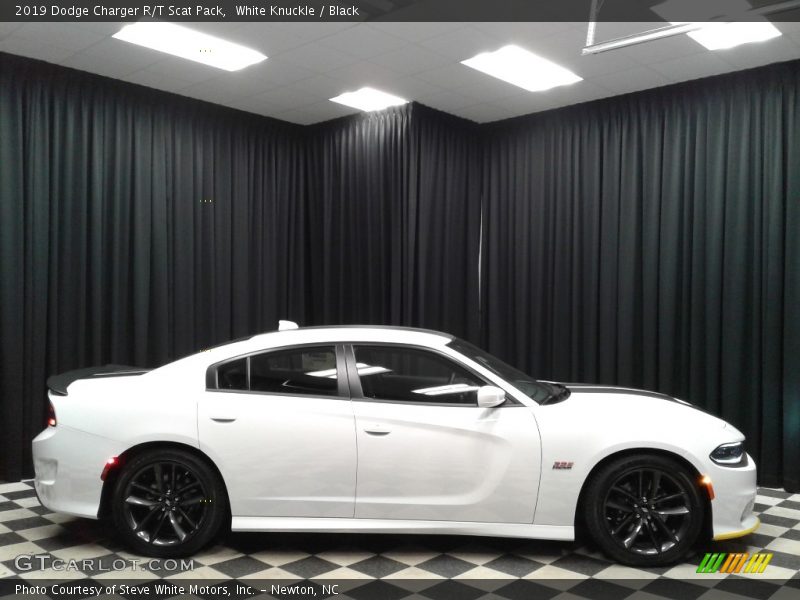 White Knuckle / Black 2019 Dodge Charger R/T Scat Pack