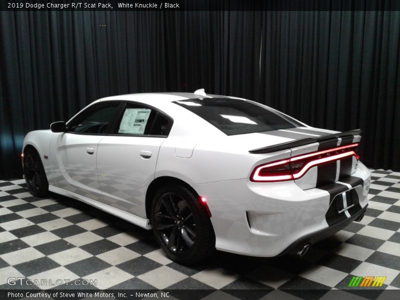 White Knuckle / Black 2019 Dodge Charger R/T Scat Pack