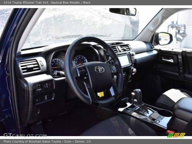 Nautical Blue Metallic / Black 2016 Toyota 4Runner Trail 4x4
