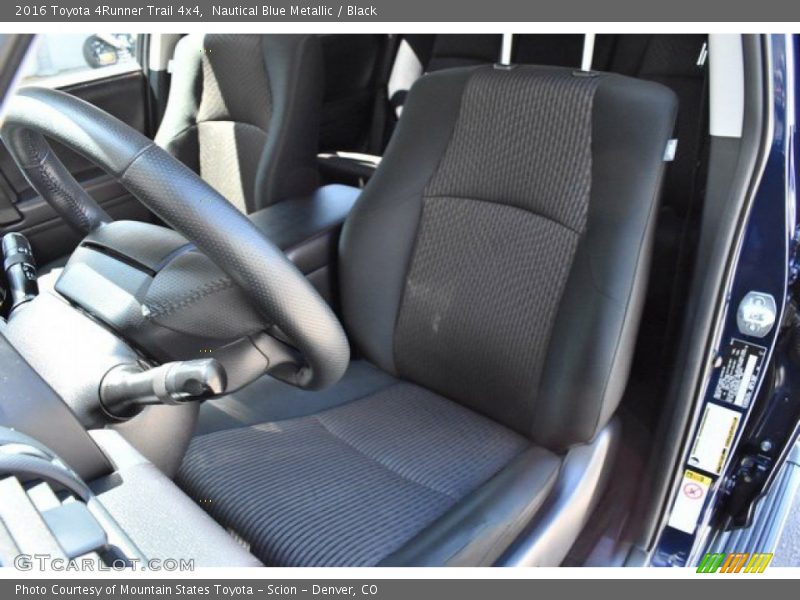 Nautical Blue Metallic / Black 2016 Toyota 4Runner Trail 4x4