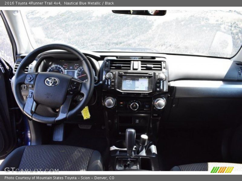 Nautical Blue Metallic / Black 2016 Toyota 4Runner Trail 4x4