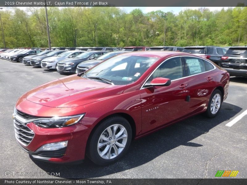Cajun Red Tintcoat / Jet Black 2019 Chevrolet Malibu LT