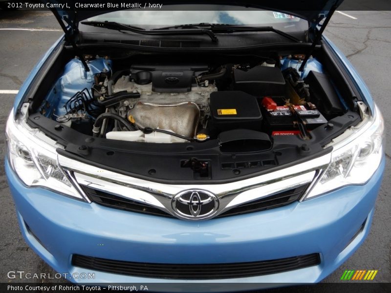 Clearwater Blue Metallic / Ivory 2012 Toyota Camry L