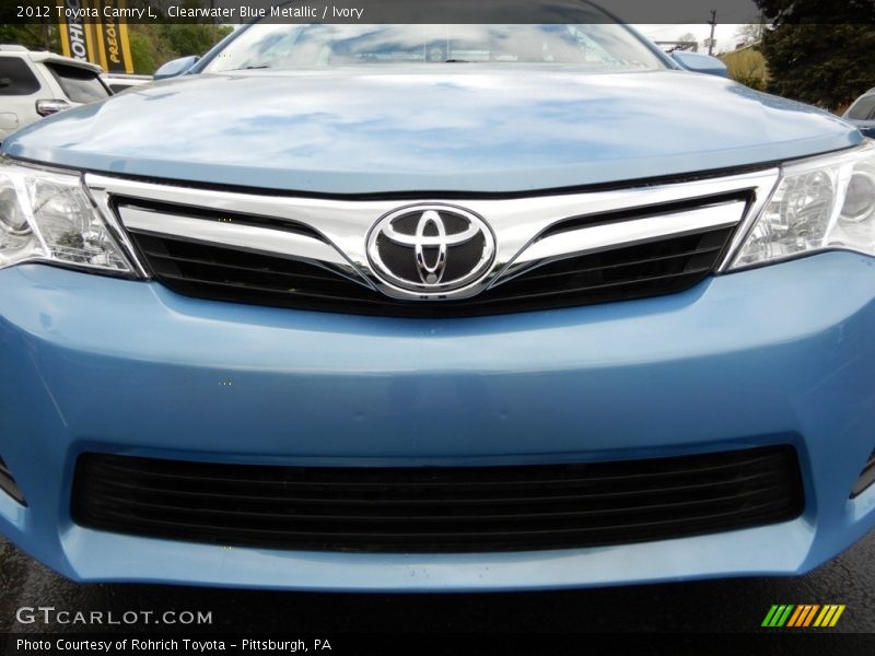 Clearwater Blue Metallic / Ivory 2012 Toyota Camry L