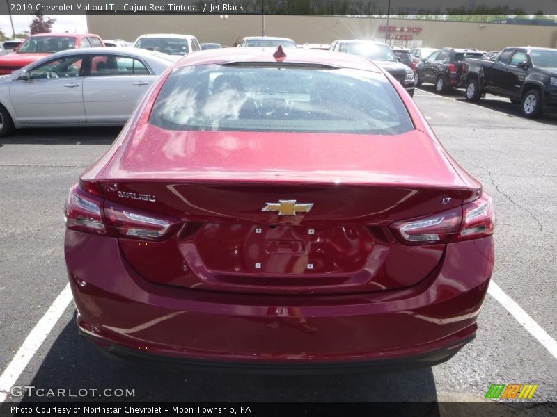 Cajun Red Tintcoat / Jet Black 2019 Chevrolet Malibu LT