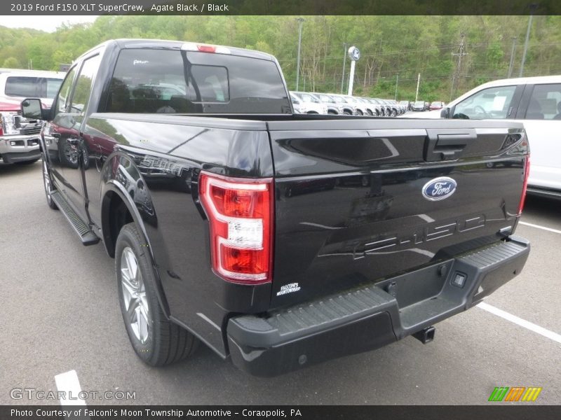 Agate Black / Black 2019 Ford F150 XLT SuperCrew