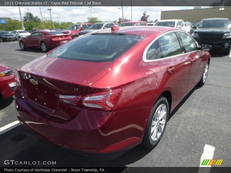 Cajun Red Tintcoat / Jet Black 2019 Chevrolet Malibu LT