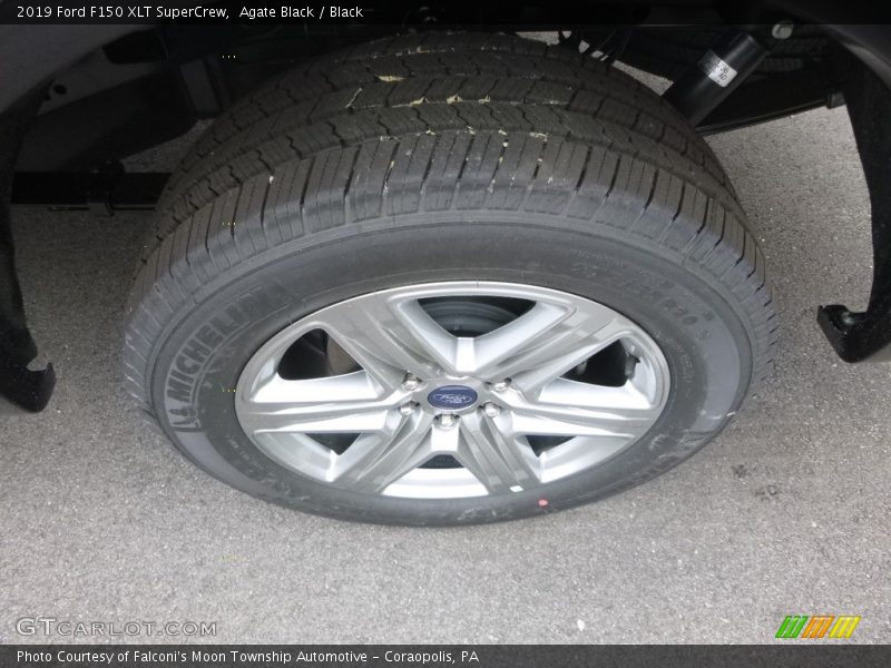 Agate Black / Black 2019 Ford F150 XLT SuperCrew