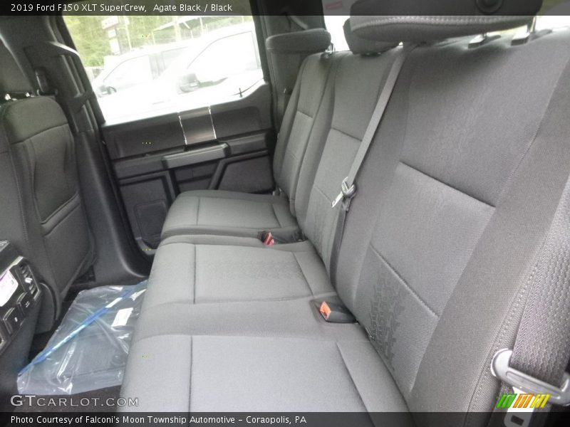 Agate Black / Black 2019 Ford F150 XLT SuperCrew