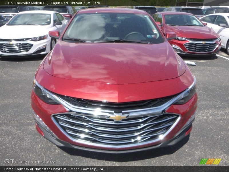 Cajun Red Tintcoat / Jet Black 2019 Chevrolet Malibu LT