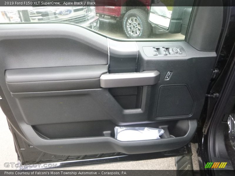 Agate Black / Black 2019 Ford F150 XLT SuperCrew