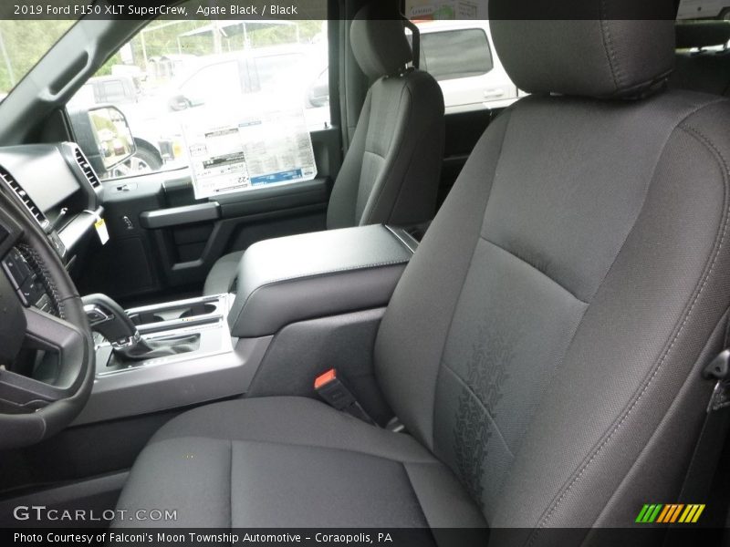 Agate Black / Black 2019 Ford F150 XLT SuperCrew