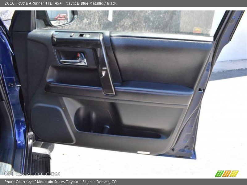 Nautical Blue Metallic / Black 2016 Toyota 4Runner Trail 4x4