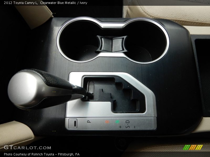 Clearwater Blue Metallic / Ivory 2012 Toyota Camry L