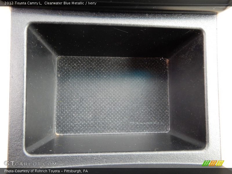 Clearwater Blue Metallic / Ivory 2012 Toyota Camry L