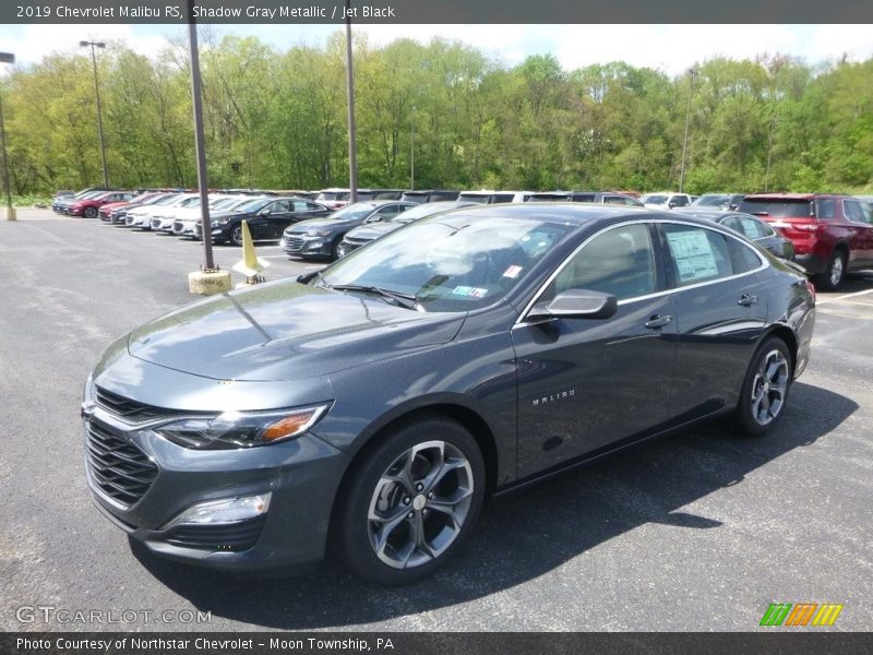 Shadow Gray Metallic / Jet Black 2019 Chevrolet Malibu RS