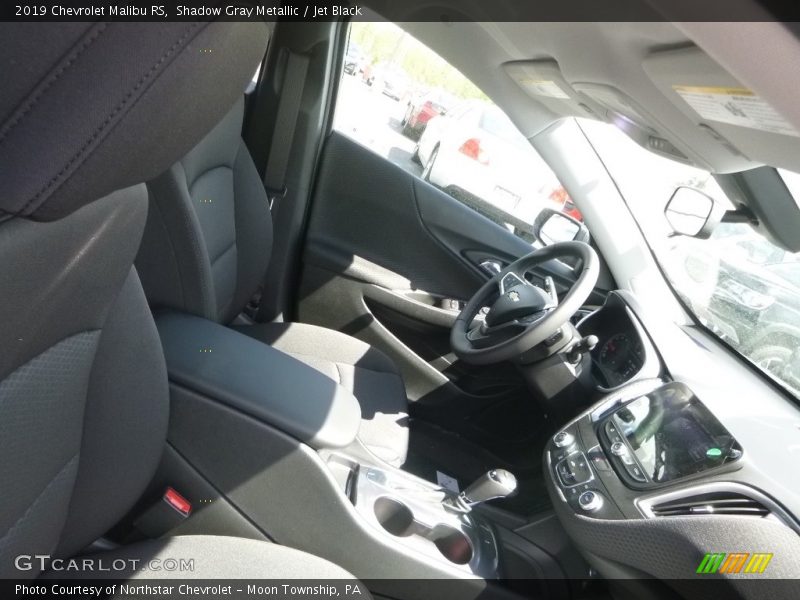 Shadow Gray Metallic / Jet Black 2019 Chevrolet Malibu RS
