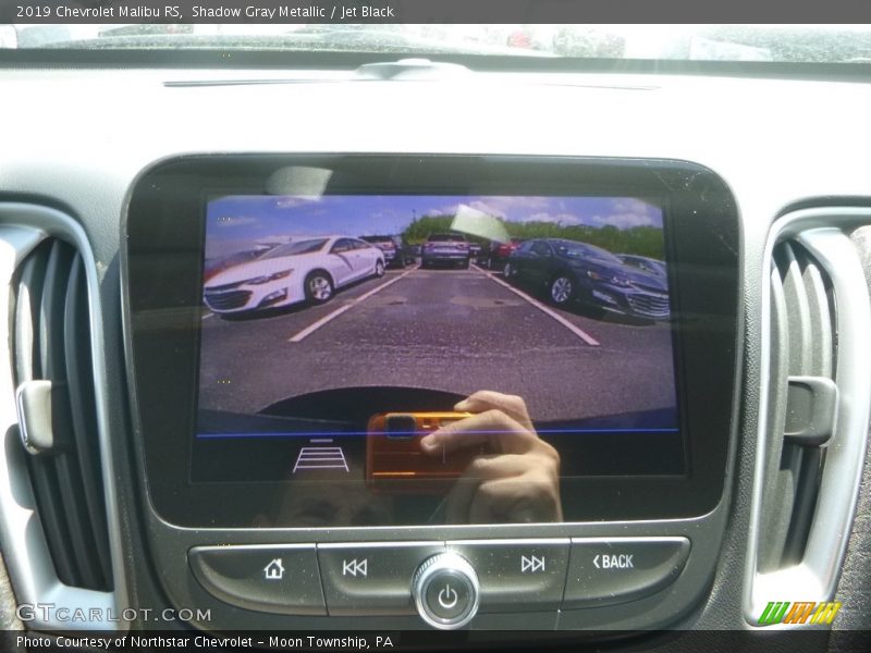 Shadow Gray Metallic / Jet Black 2019 Chevrolet Malibu RS