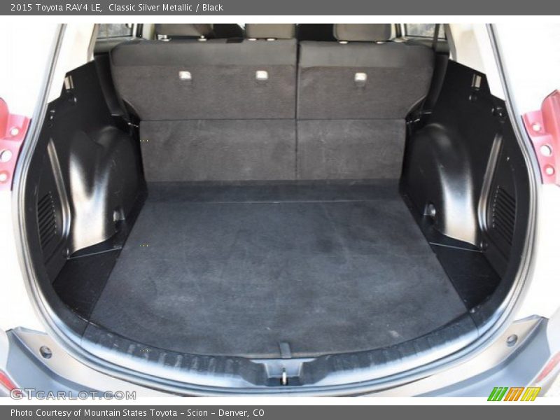 Classic Silver Metallic / Black 2015 Toyota RAV4 LE