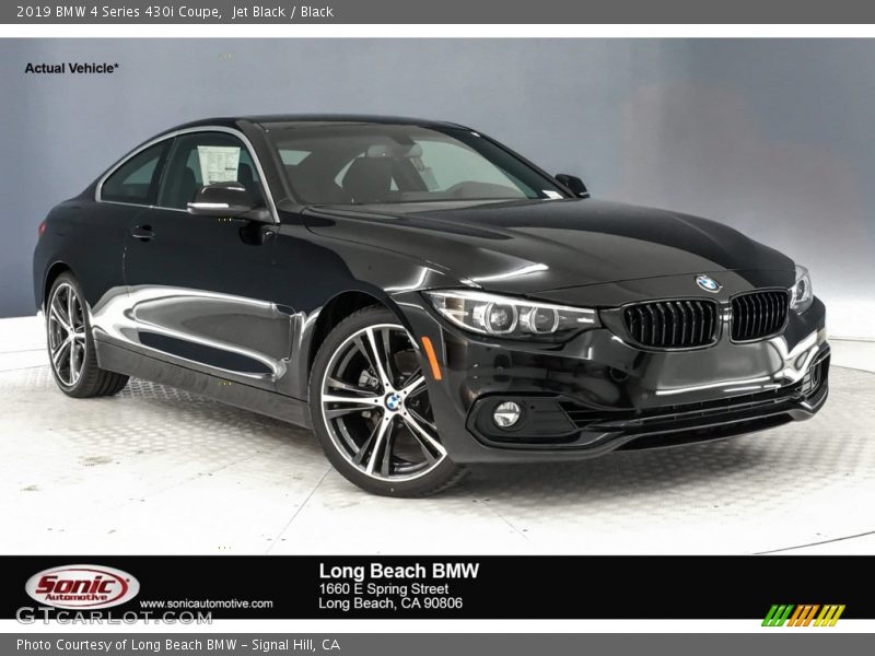 Jet Black / Black 2019 BMW 4 Series 430i Coupe
