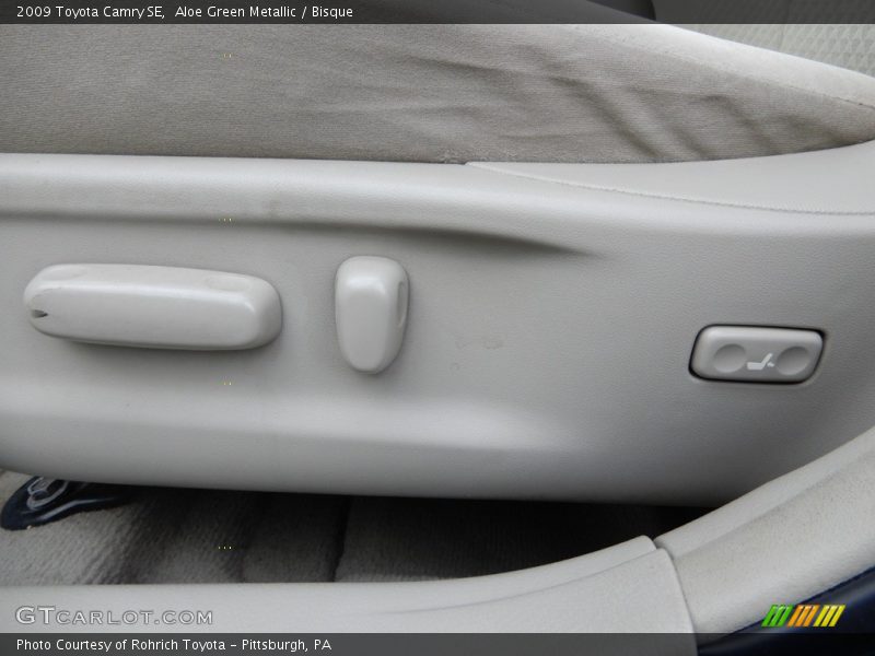 Aloe Green Metallic / Bisque 2009 Toyota Camry SE