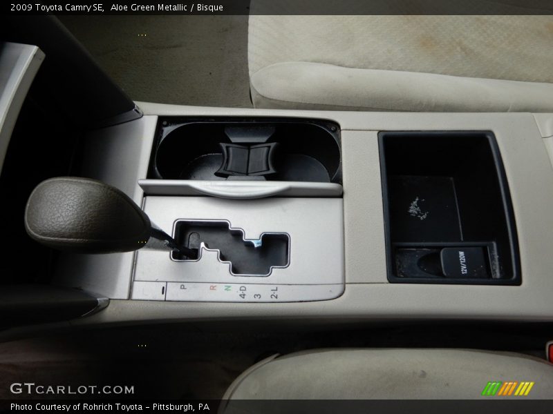 Aloe Green Metallic / Bisque 2009 Toyota Camry SE